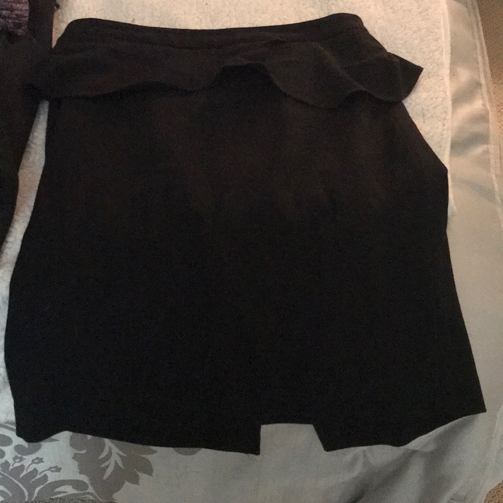 Black dressy skirt